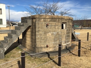 筑波航空隊記念館号令台.jpg
